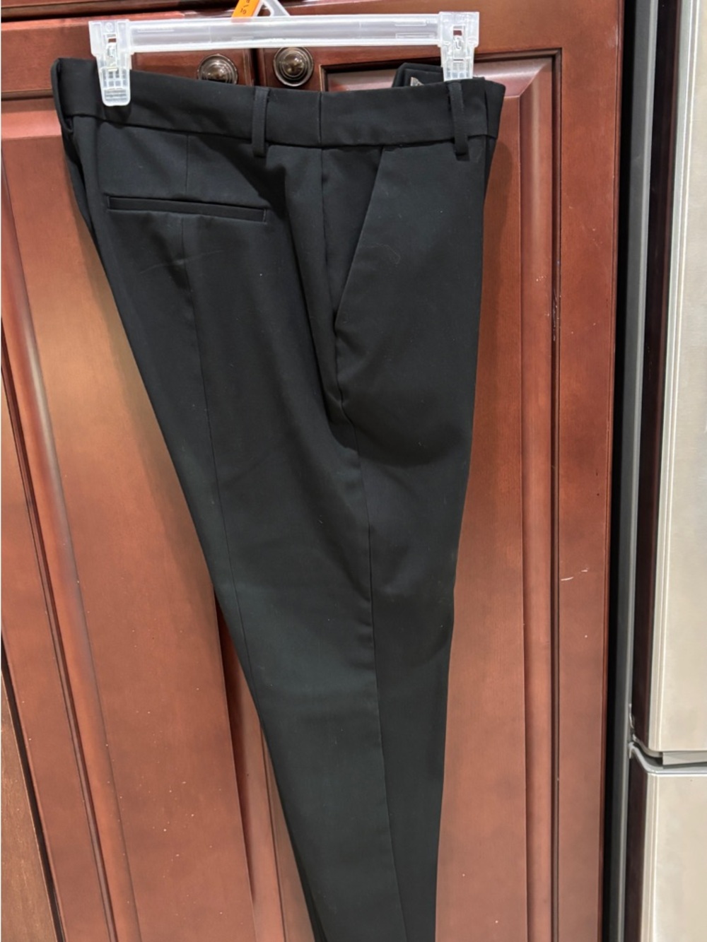 Express Black High-Rise Suit Pants